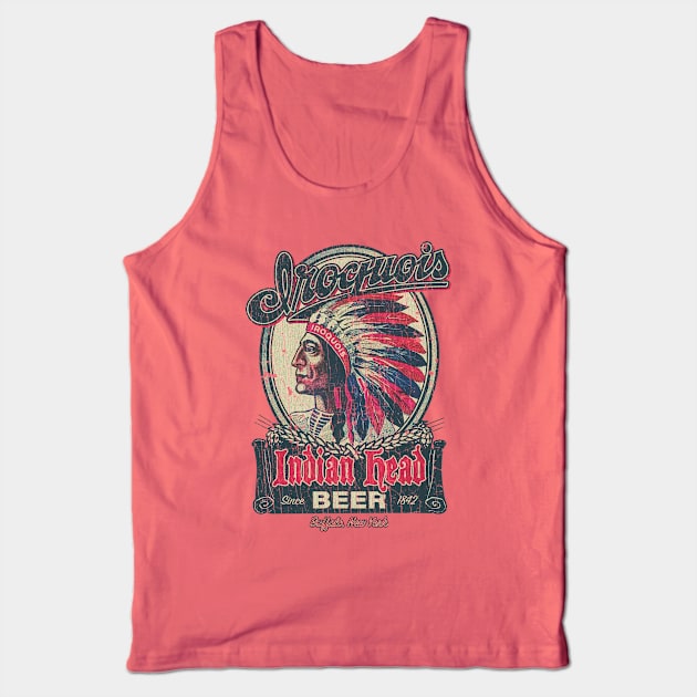 Iroquois Indian Head Beer 1842 Tank Top by JCD666